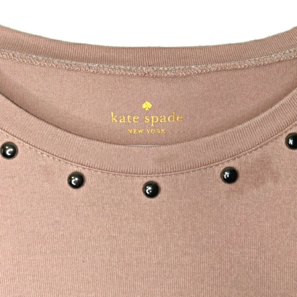 Kate Spade Scalloped Studded Top Medium - Picture 6 of 8